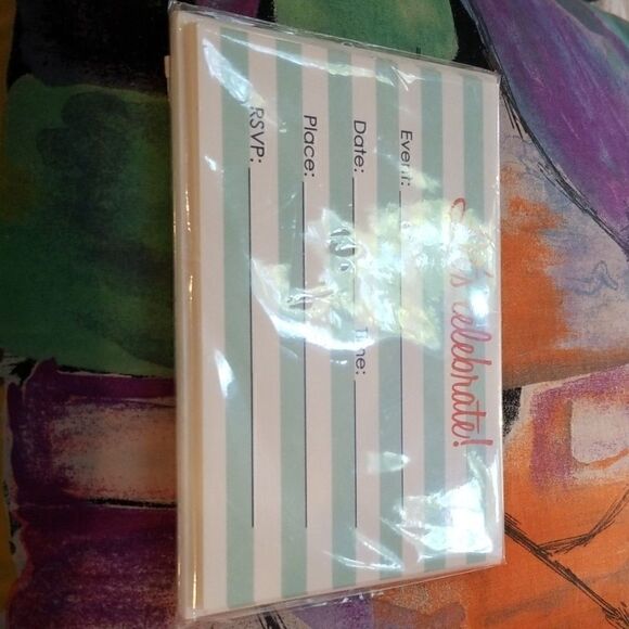 PARTY INVITES!!!  2 SETS!!! - Picture 1 of 7